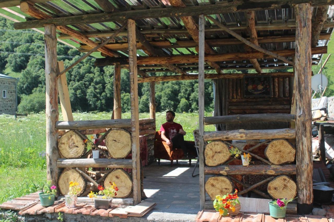 Pensjonat Warm House Stepancminda Zewnętrze zdjęcie